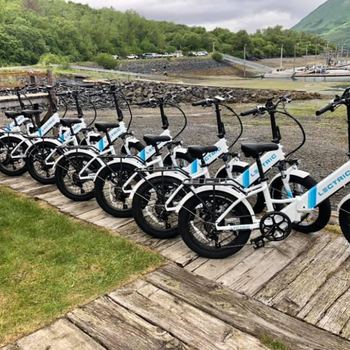 Ebikes at Kodiak Island Resort