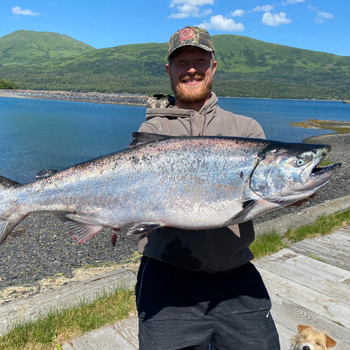 Salmon Fishing on Kodiak Island Resort