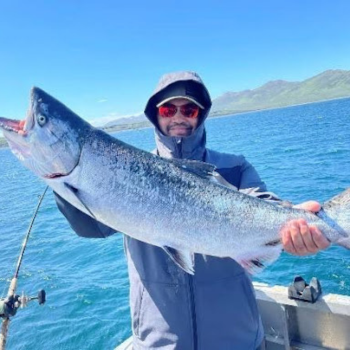 Salmon Fishing at Kodiak Island